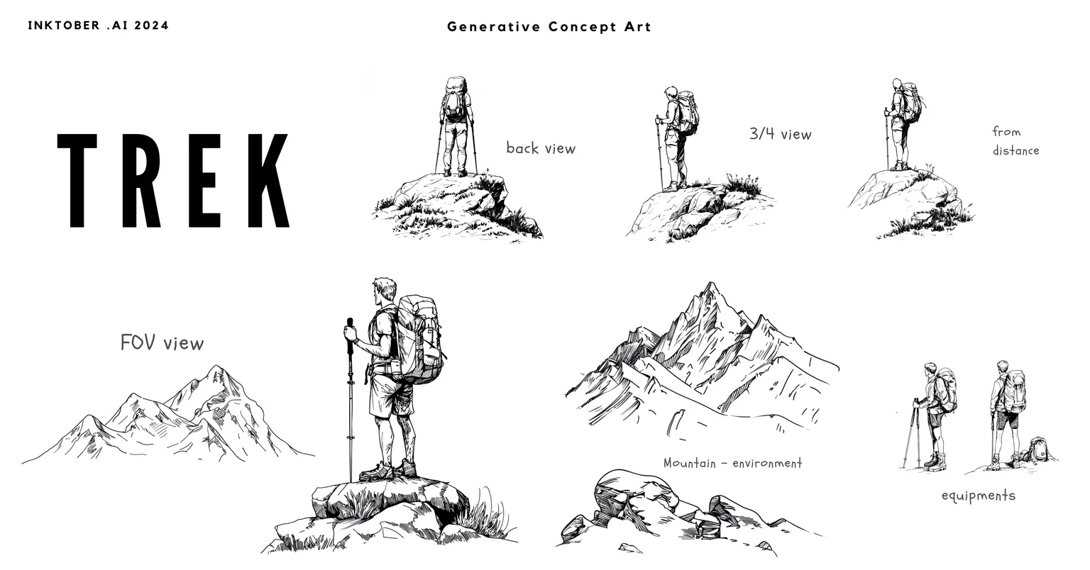 Randonnée — création de Mike