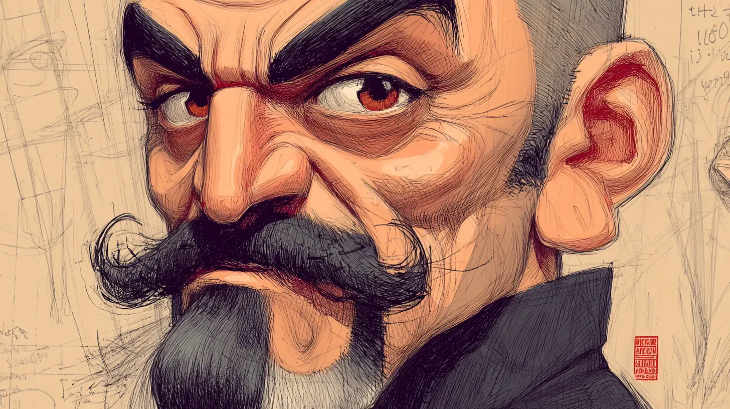 Moustache — création de Mamy Ai