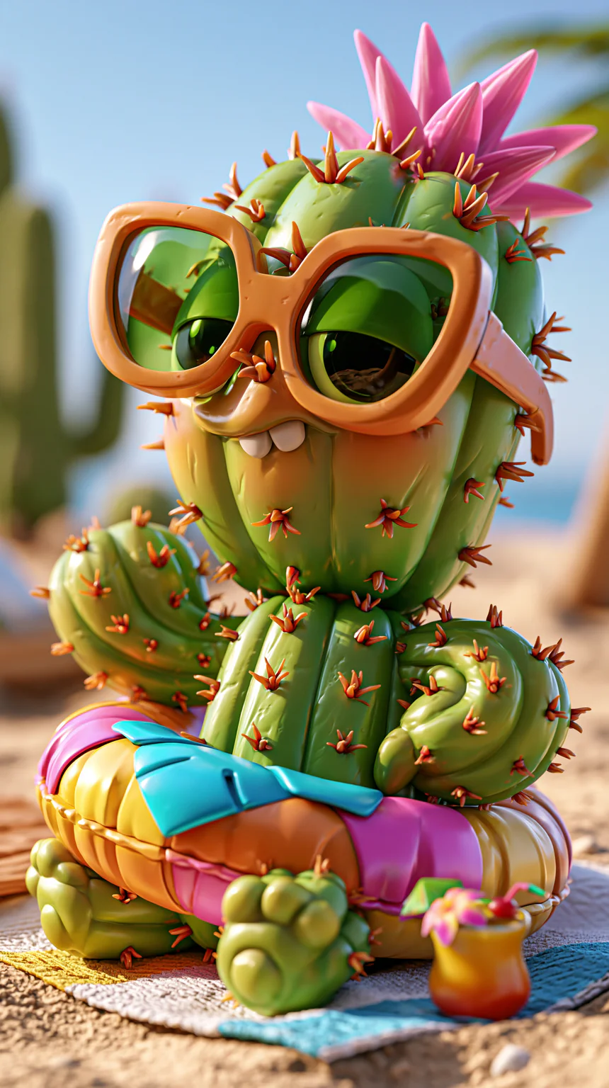 Cactus — création de CocoDesIles